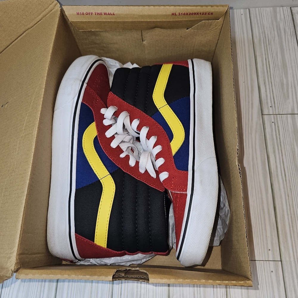 Vans SK8-Hi Reissue OTW Rally Chlipepr/Trwht High Tops Size 8.5